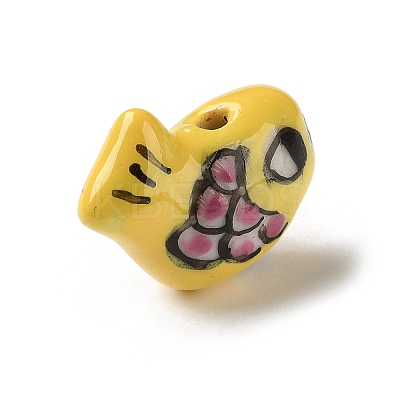 Handmade Porcelain Beads PORC-Z006-05B-1