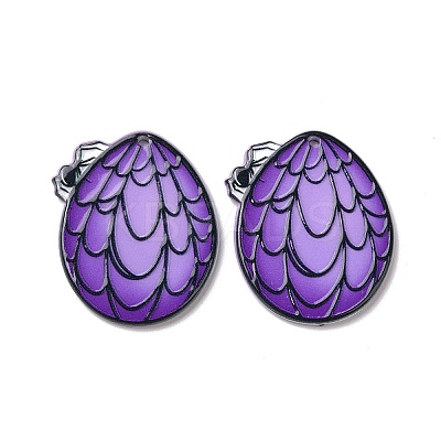 Printed  Acrylic Pendants SACR-G030-04D-1