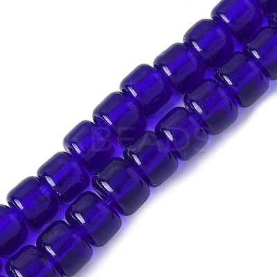 Handmade Lampwork Beads Strands LAMP-I030-02D-1