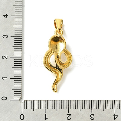 PVD Vacuum Plating 304 Stainless Steel Pendants STAS-L275-01D-G-1