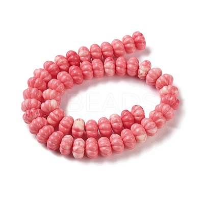 Synthetic Coral Dyed Beads Strands G-A290-A01-01-1