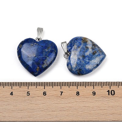 Natural Lapis Lazuli Pendants G-G956-B83-1