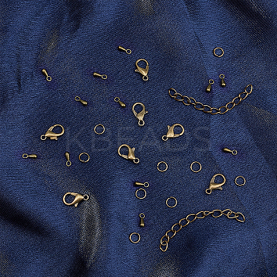 60 Strands Iron Chain Extender DIY-SC0016-76-1