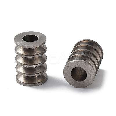 Non-Tarnish 303 Stainless Steel European Beads STAS-Q302-28B-P-1