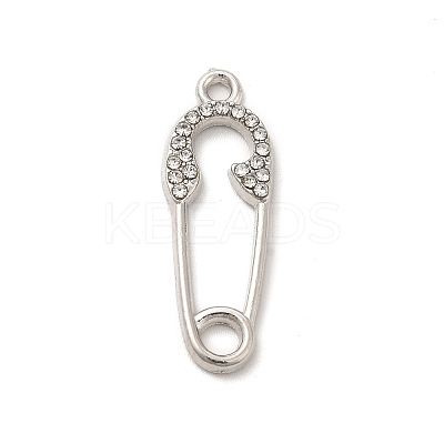 Alloy Crystal Rhinestone Pendaants ALRI-K050-10P-1