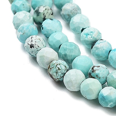 Natural HuBei Turquoise Beads Strands LS-G-G792-38-01-1