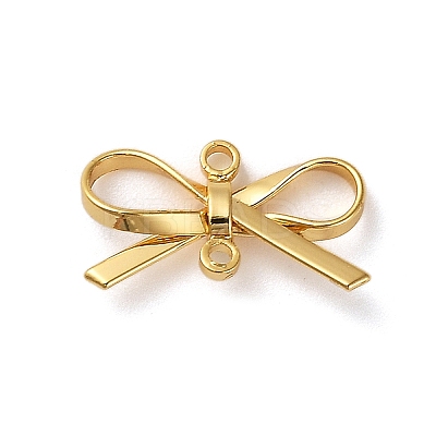 Brass Connector Charms KK-P285-10G-1