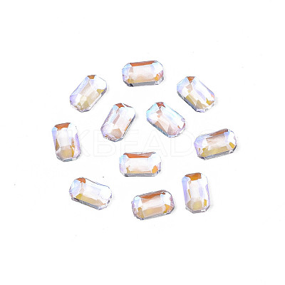 Glass Rhinestone Cabochons MRMJ-N027-023B-1