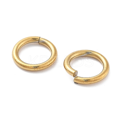 Ion Plating(IP) 304 Stainless Steel Open Jump Rings STAS-M081-02G-01-1