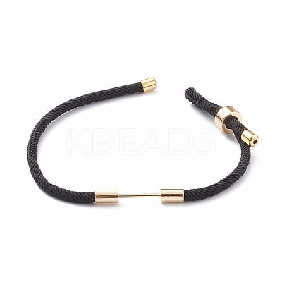 Braided Nylon Cord Bracelet Making MAK-A017-D02-03G-1
