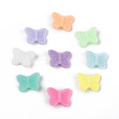 Opaque Acrylic Beads MACR-S296-93-1