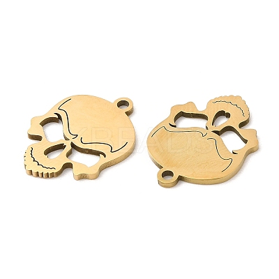 Halloween Ion Plating(IP) 316L Surgical Stainless Steel Pendants STAS-D078-18G-1
