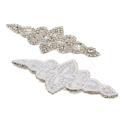 Flower Glass Rhinestone Patches FIND-XCP0003-15-1