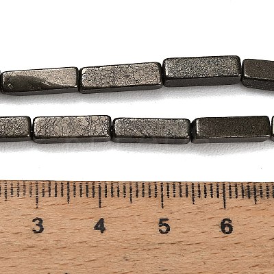 Natural Gold Pyrite/Golden Pyrite Beads Strands G-F833-I01-01-1