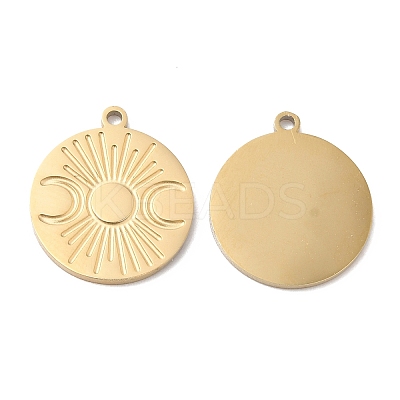 Ion Plating(IP) 316L Surgical Stainless Steel Charms STAS-H213-83G-1