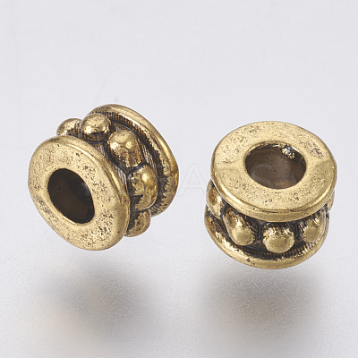 Tibetan Style Alloy Beads X-GLF0031Y-1