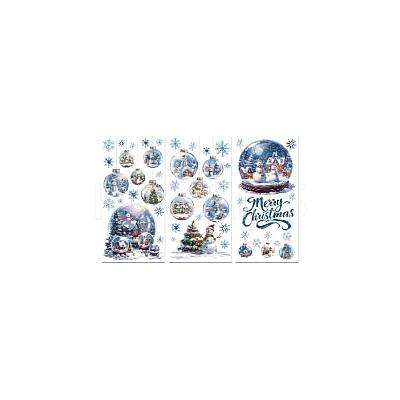 3 Sheets 3 Styles PVC Waterproof Decorative Stickers DIY-WH0404-171-1