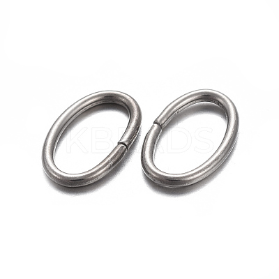 Tarnish Resistant 304 Stainless Steel Open Jump Rings A-STAS-F221-40P-A-1