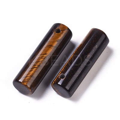 Natural Tiger Eye Pendants G-K297-A06-1