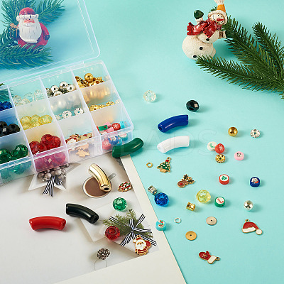 DIY Christmas Jewelry Making Finding Kits DIY-BT0001-44-1