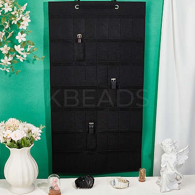 Felt Hanging Hair Claw Clip Organizer Holder for Women Girls AJEW-WH0596-113B-02-1