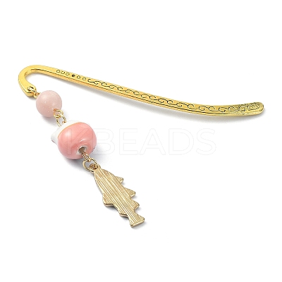 Japanese Style Maneki-neko Bookmark AJEW-JK00260-05-1