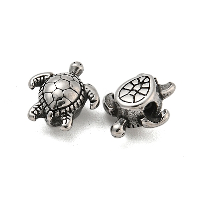 Animal 304 Stainless Steel Beads STAS-E214-11AS-13-1