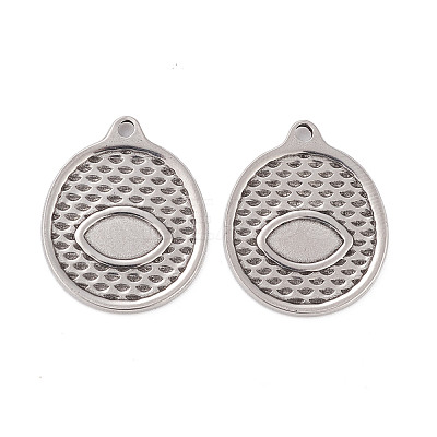 304 Stainless Steel Pendants Cabochons for Enamel STAS-B024-91P-1