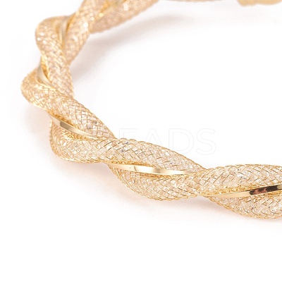 Long-Lasting Plated Brass Cuff Bangles BJEW-E370-13G-1