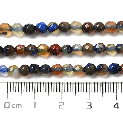 Natural Agate Beads Strands G-H302-A01-07-1