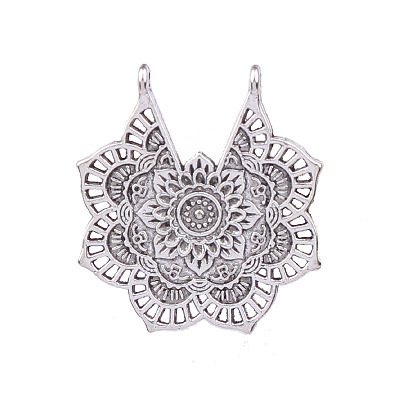 Tibetan Style Alloy Hollow Pendants FIND-CJC0021-07AS-1