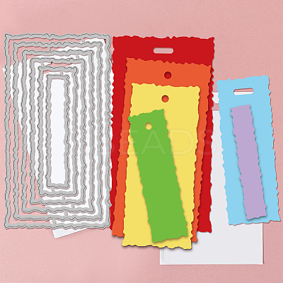 Label Theme Carbon Steel Cutting Dies Stencils DIY-WH0309-1553-1
