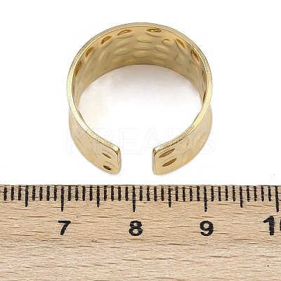 304 Stainless Steel Cuff Rings RJEW-D332-012F-G-1