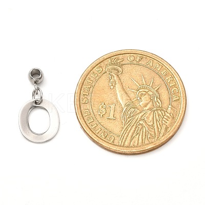 Non-Tarnish 304 Stainless Steel Pendant PALLOY-JF00973-1