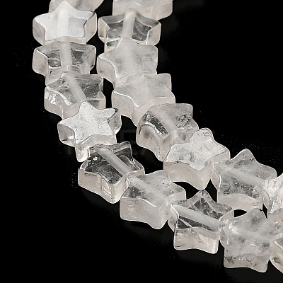 Natural Quartz Crystal Beads Strands G-G085-B43-02-1