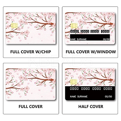 PVC Plastic Waterproof Card Stickers DIY-WH0432-061-1