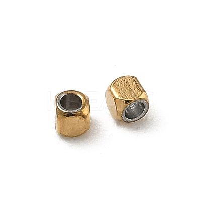 304 Stainless Steel Beads STAS-P448-03C-G-1