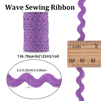 Wave Bending Fringe Trim OCOR-GF0004-42B-04-1