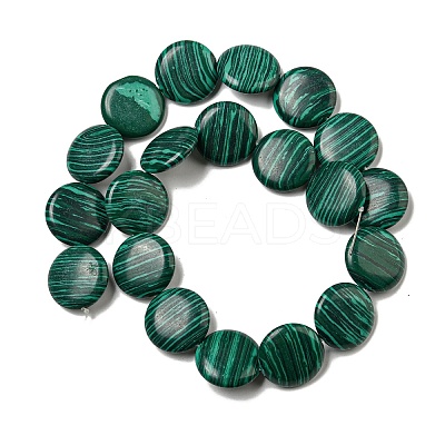 Synthetic Malachite Beads Strands G-B071-E01-02-1