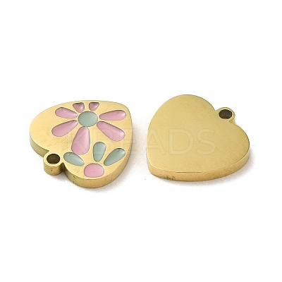 Ion Plating(IP) 316L Surgical Stainless Steel Charm X-STAS-D035-13G-1