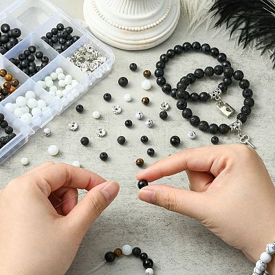 DIY Couple Bracelet Making Kit DIY-YW0008-23-1