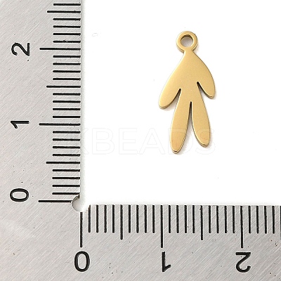 304 Stainless Steel Charms STAS-S123-01G-07-1