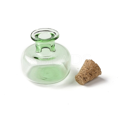 Miniature Glass Bottles GLAA-H019-04E-1