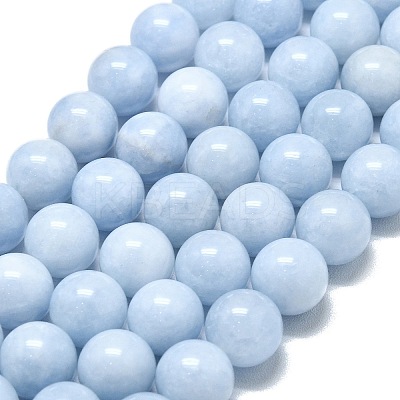 Natural Malaysia Jade Beads Strands G-L645-A01-12mm-16-1