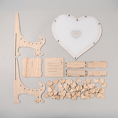 Wedding Guest Book AJEW-WH20020-025A-1