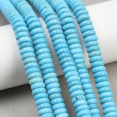 Natural Magnesite Beads Strands G-Z143-H01-04C-1