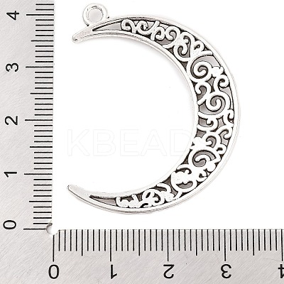 Tibetan Style Alloy Pendants X-TIBEP-R304-001AS-LF-1