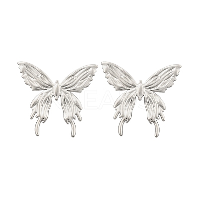 304 Stainless Steel Stud Earrings for Women EJEW-K306-21P-1