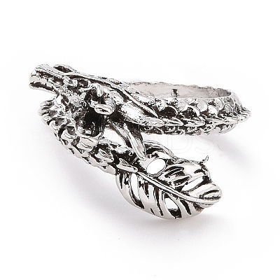 Dragon Alloy Cuff Rings for Men LS-RJEW-F126-02AS-1