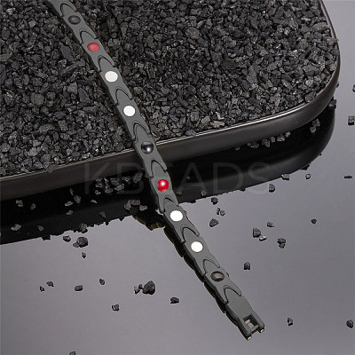 304 Stainless Steel Watch Band Bracelets JB653C-1